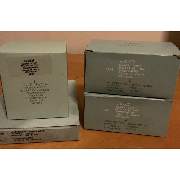 Partylite Tropical Gecko Tealight Ceramic Candle Holder And Candles Retired 9" - Picture 8 of 8